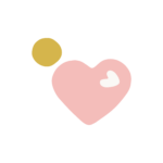 Logo coeur rose